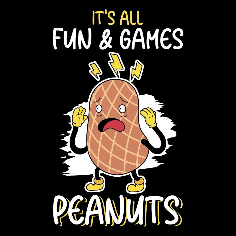 It's all fun and games until I peanuts