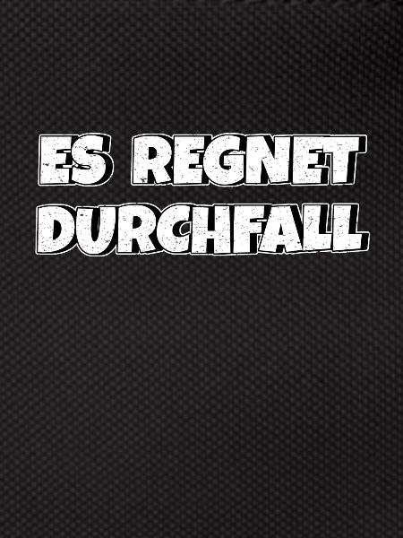 Es regnet Durchfall