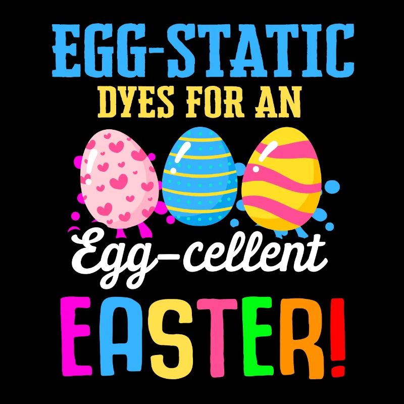 Easter Colorful Egg Dye Rabbit Egg Hunt