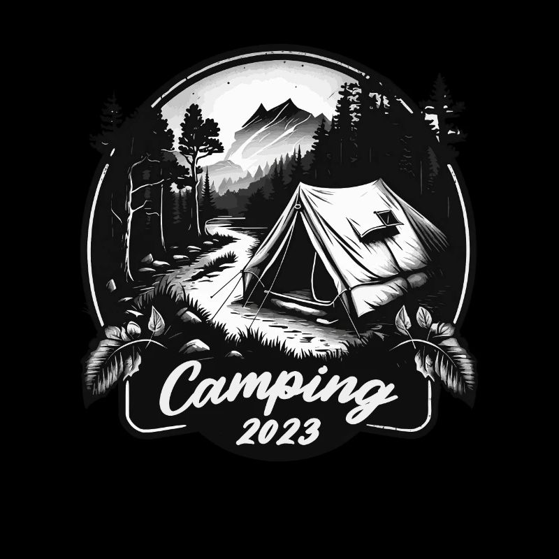 Camping tour 2023 - Patch design