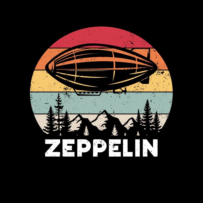 Zeppelin Avion Dirigeable Aviation guidée