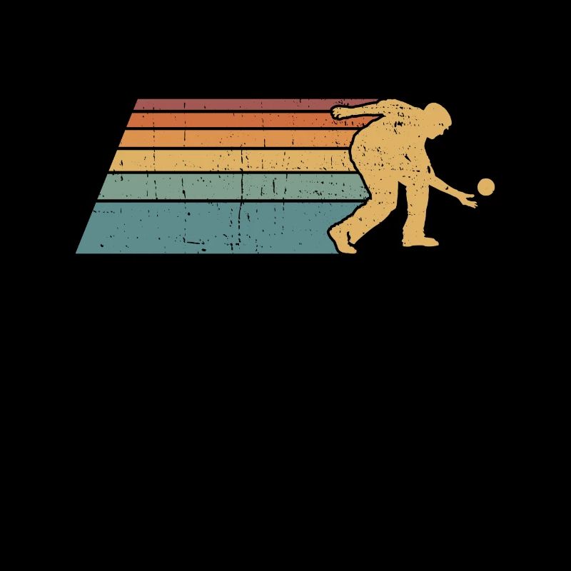 Bocce Ball Spieler Rolling Bocce Ball mit
