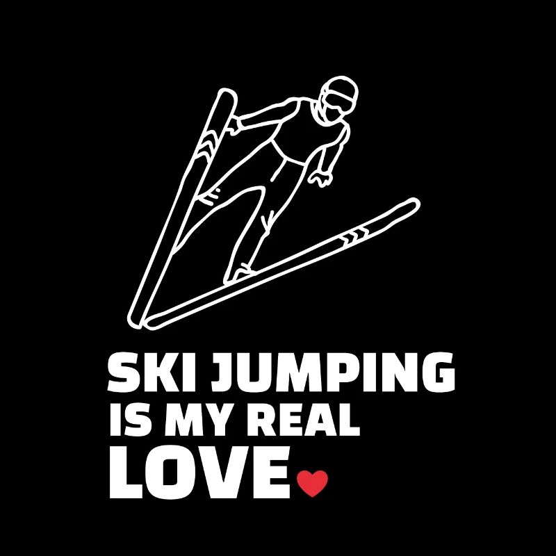 J’adore le saut à ski