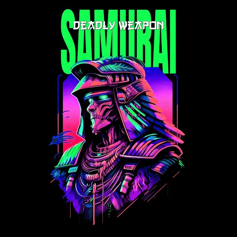 Samurai Cyber Warrior Geschenk