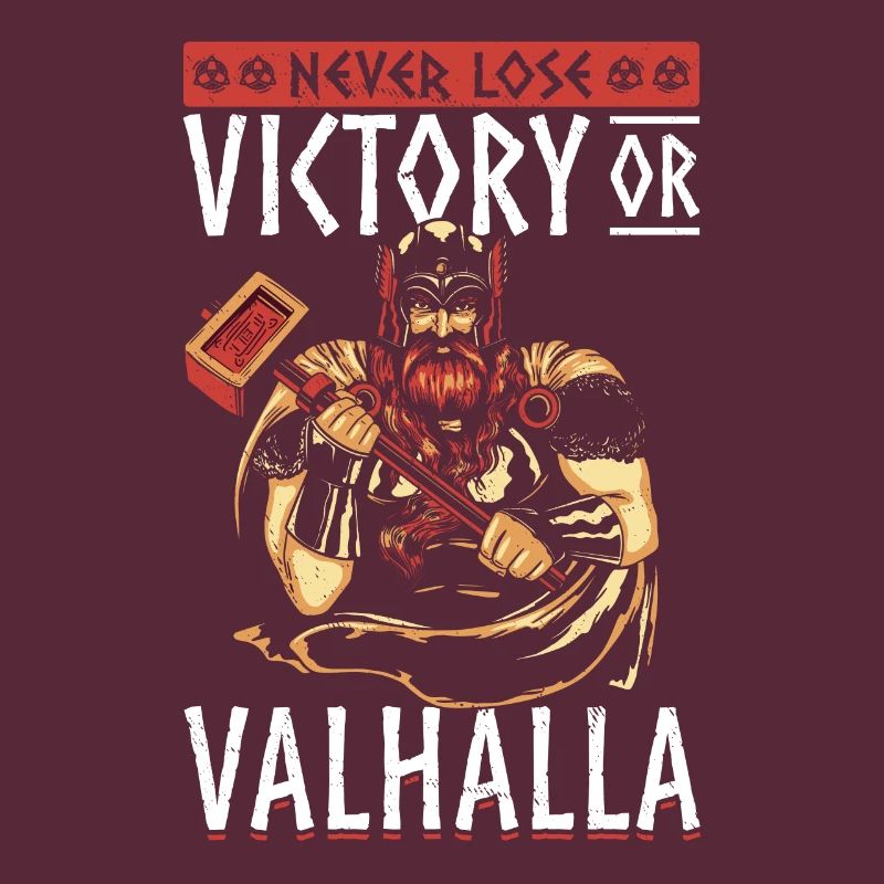 Niemals Verlieren, Sieg oder Valhalla Wikinger
