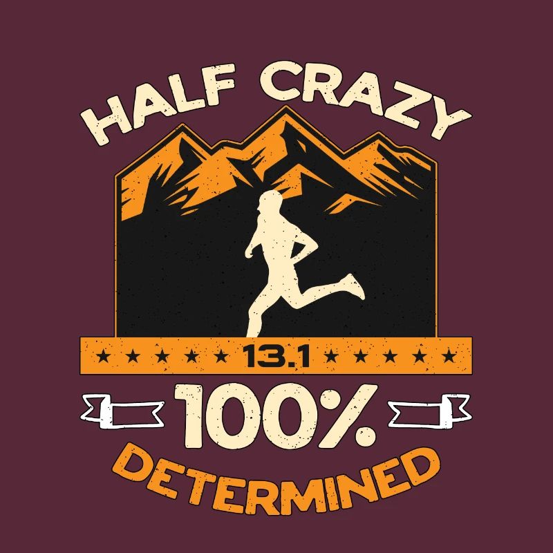 Semi-marathon Half Crazy 13.1 Course déterminée à 100%