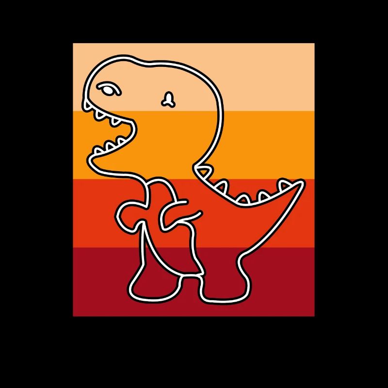Dino Dinosaurier Retro