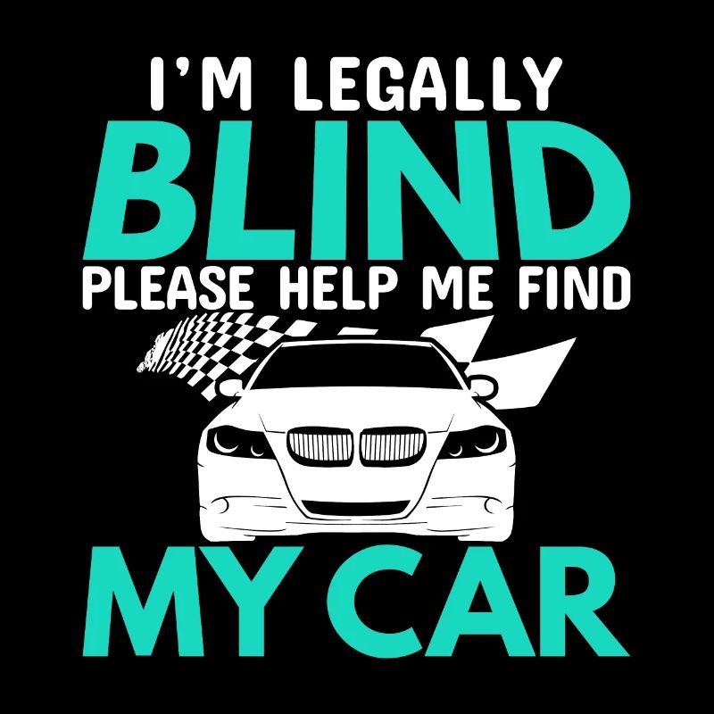 I am legally blind please help me car