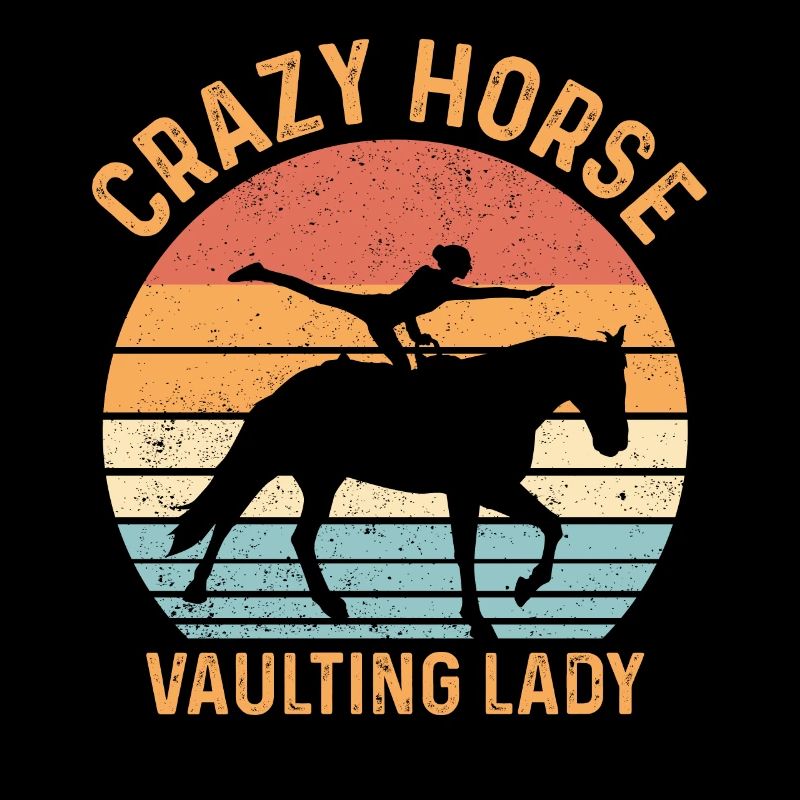 Fun vaulting on the horse