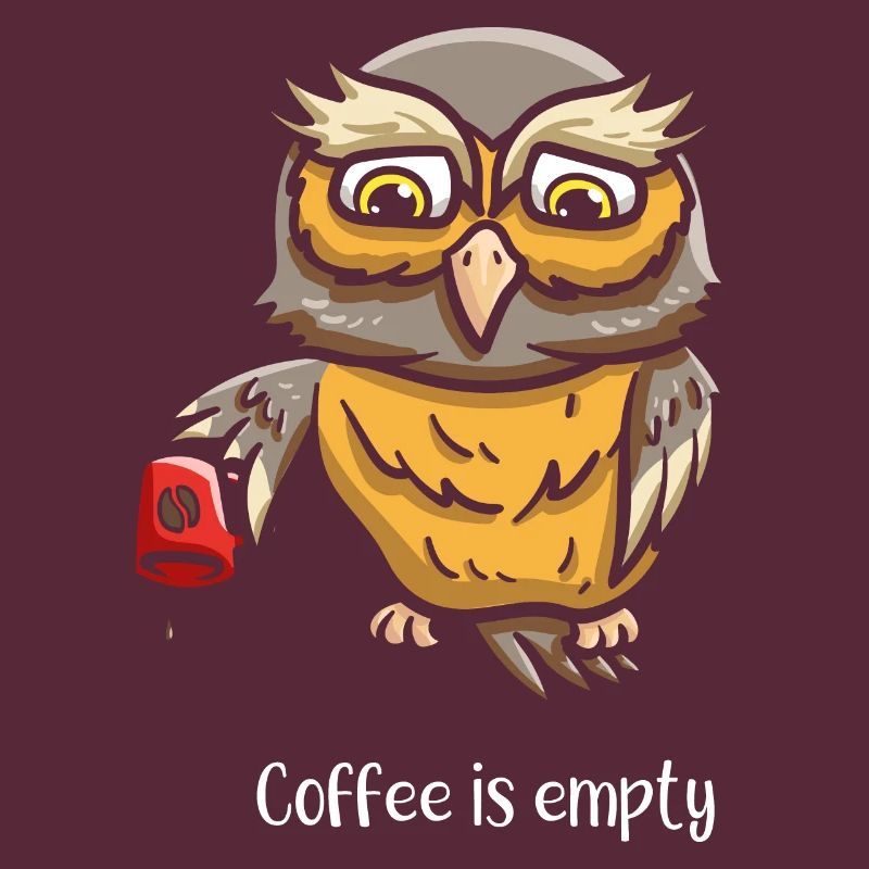 caffeinated coffee bird