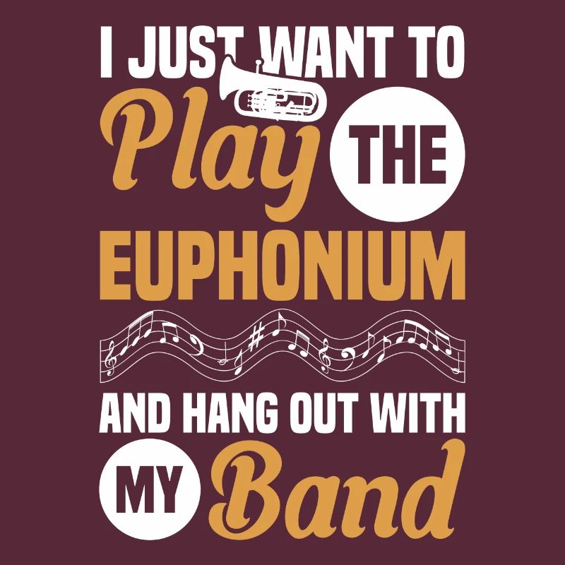 Euphonium Euphonium Player Brass Euphonist