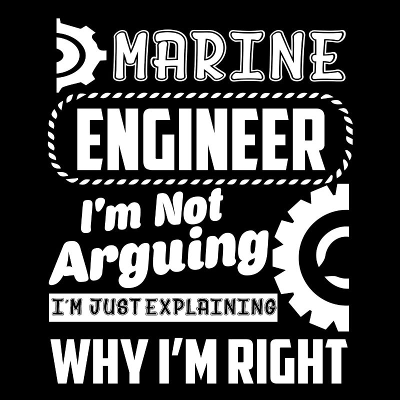 Marine Engineer Proud Marine Engineer