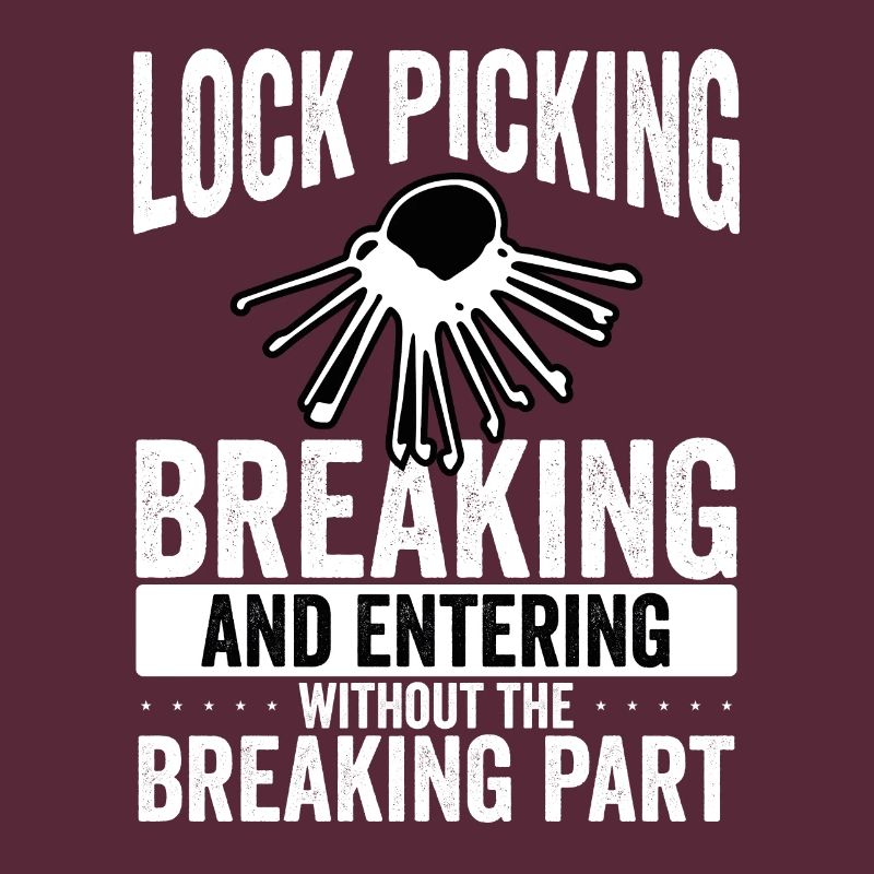 Lock, pick, break and enter