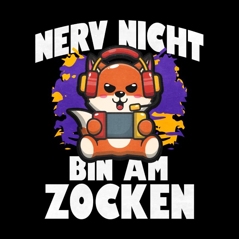 Nerv Nicht Bin Am Zocken Fuchs