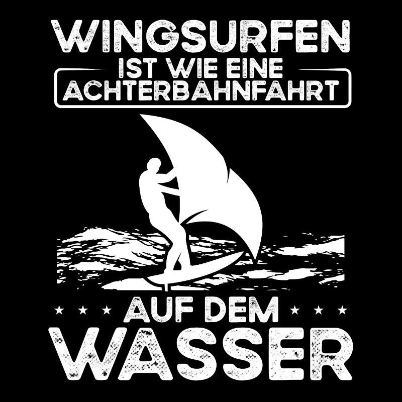 Wingsurfing Ist Wie Eine Achterbahnfahrt