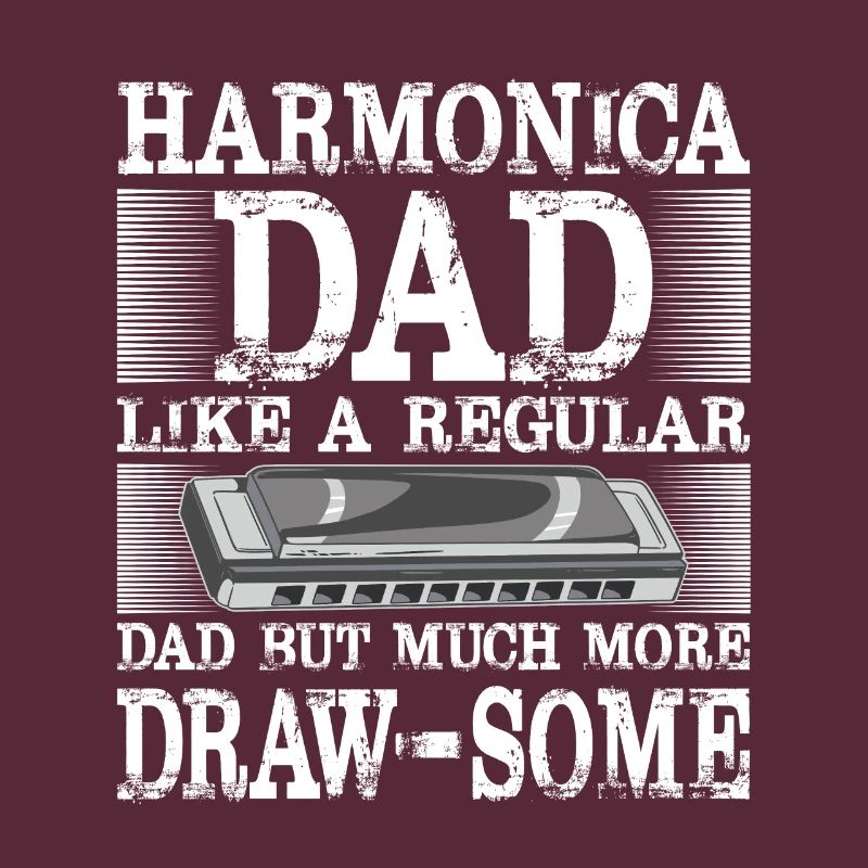Harmonica Papa beaucoup plus dessinateur Harmoniciste