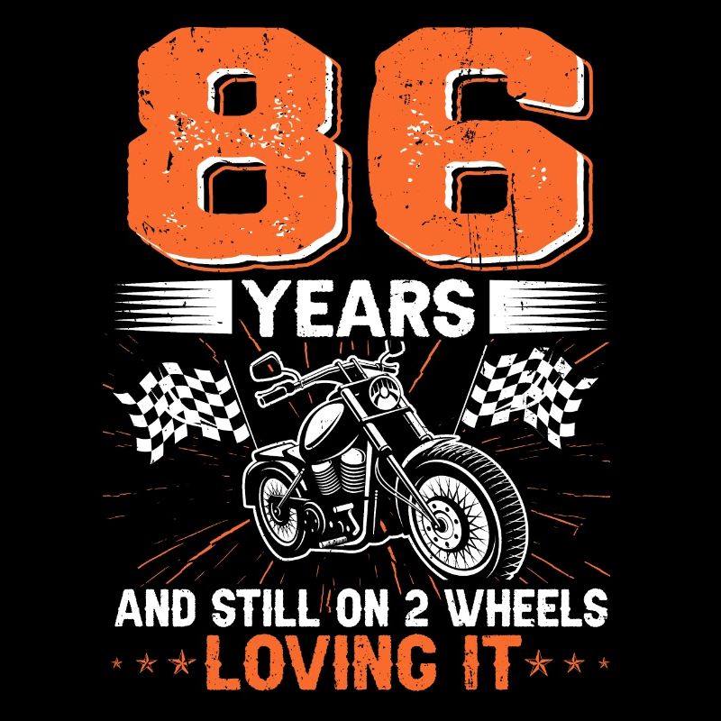 86 ans et toujours sur 2 roues 86e anniversaire