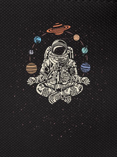 Yoga Teacher Rocket Astronaut