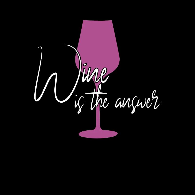 Wein Antwort Spruch