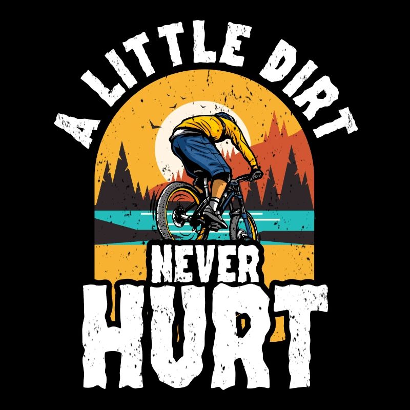 Spruch Mountainbiker