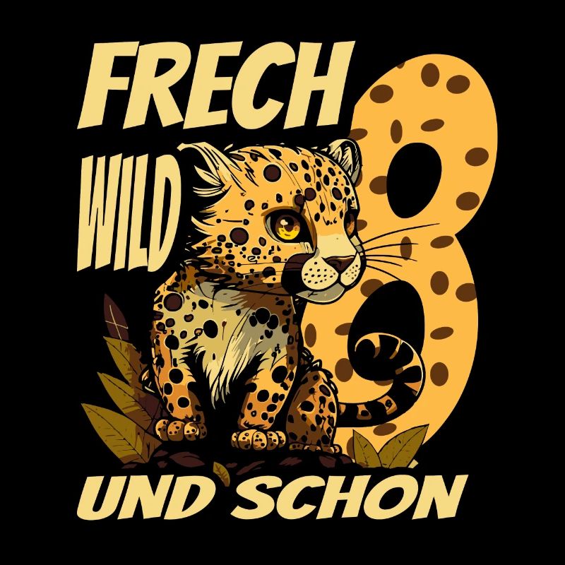 8. Kindergeburtstags Party Leopard Wild und Frech