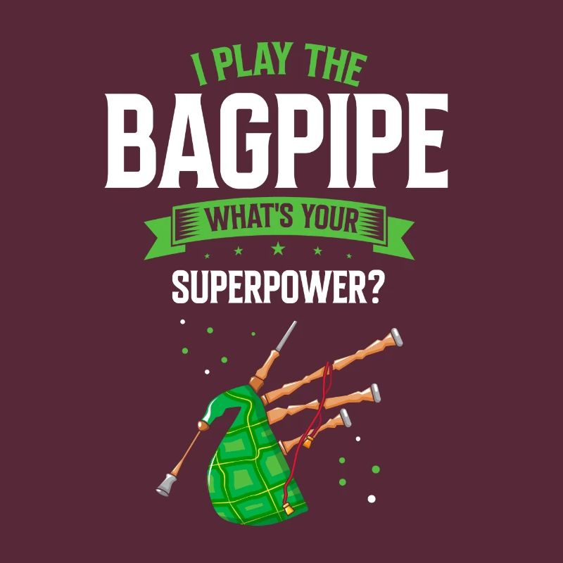 Bagpipe training and bagpipe playing