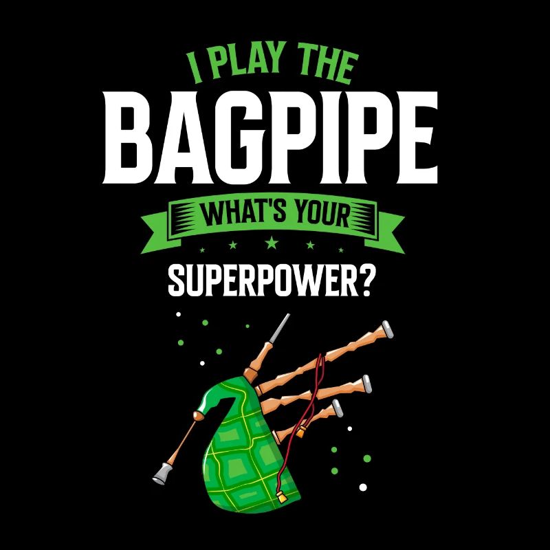 Bagpipe training and bagpipe playing