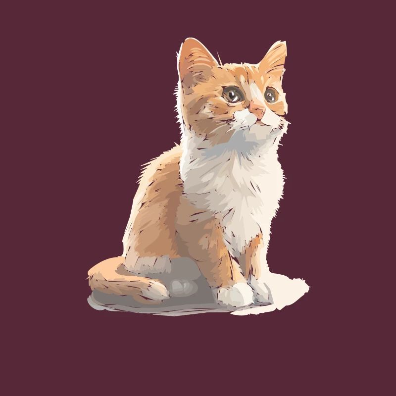 Cat cute cat drawing