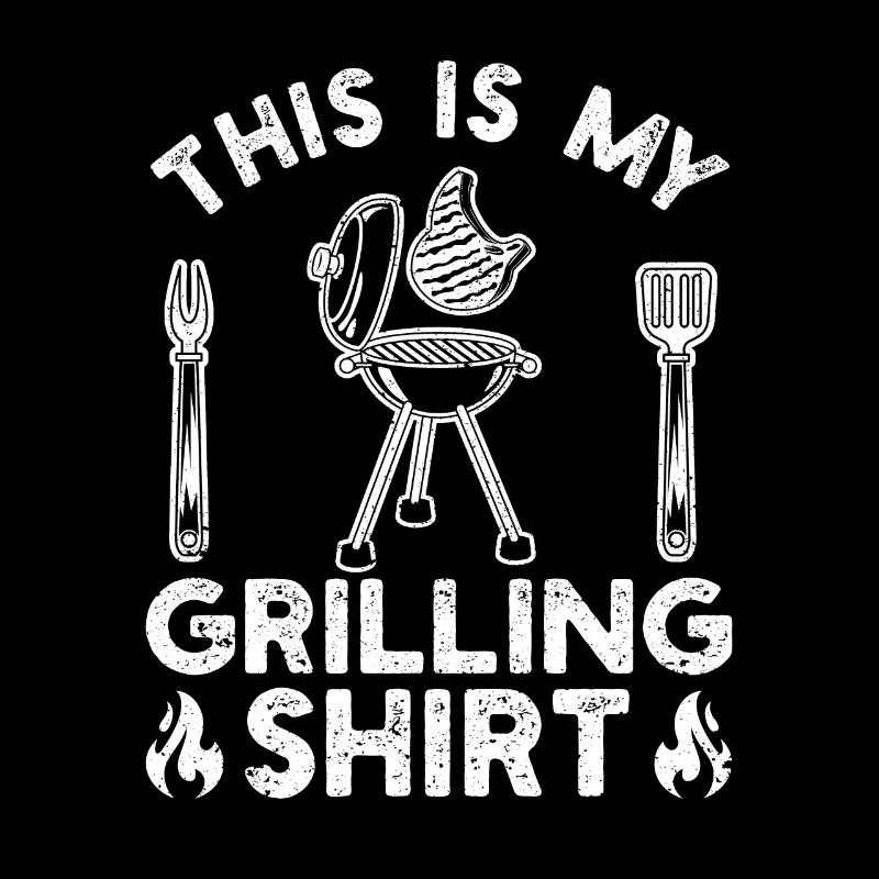 Das ist mein Grill-Shirt Lustiges BBQ Smoker Grill