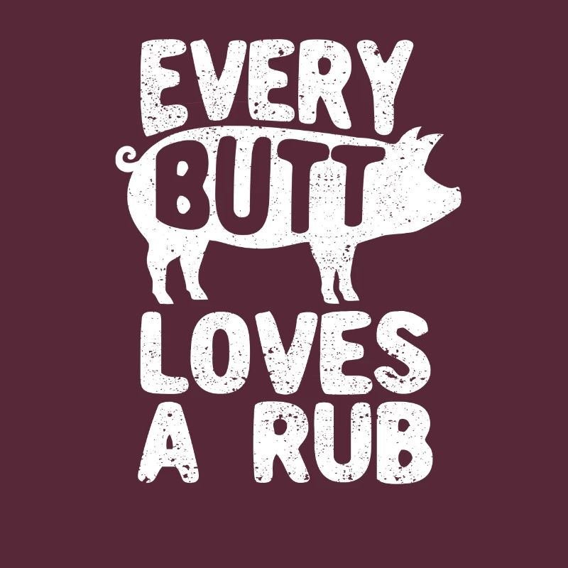 Jeder Hintern liebt ein Rub Räucherfleisch Smoker