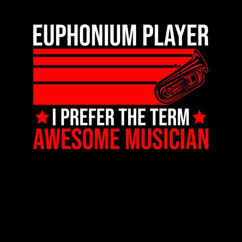 Euphonium-design Für Euphonium-player