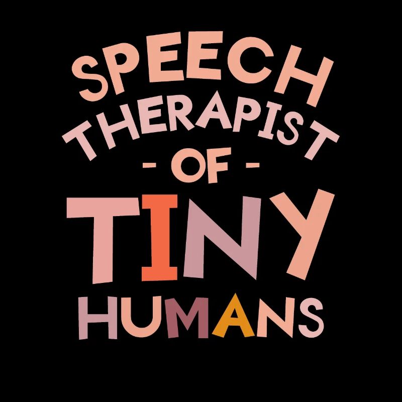 Logopäde der Sprache winziger Menschen