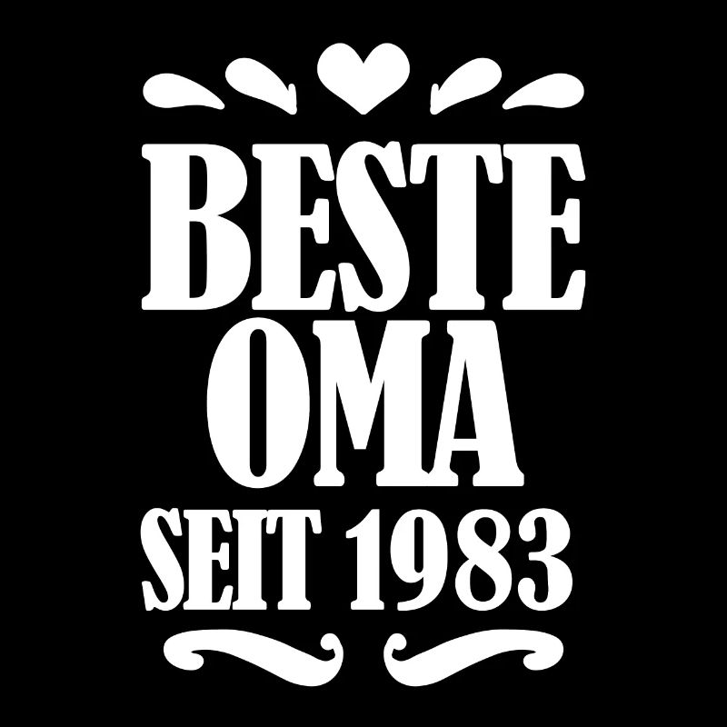 Beste Oma seit 1983 - Oma Geschenk