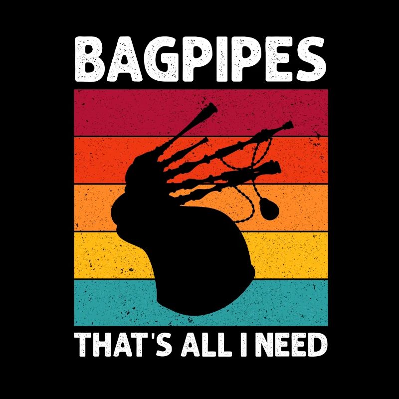 Bagpipe training and bagpipe playing