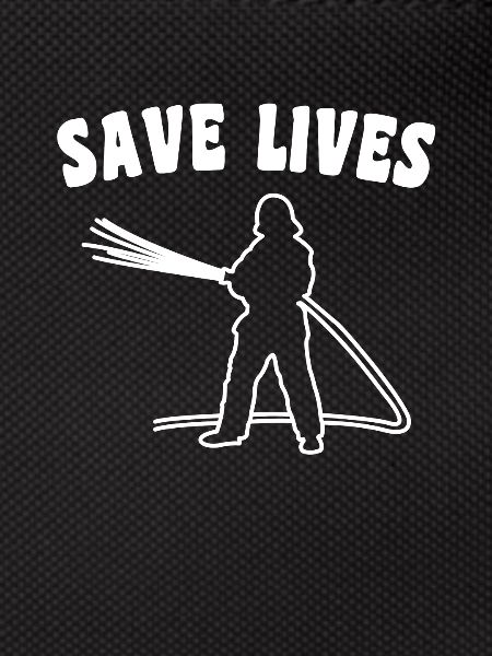 Fire brigade slogan