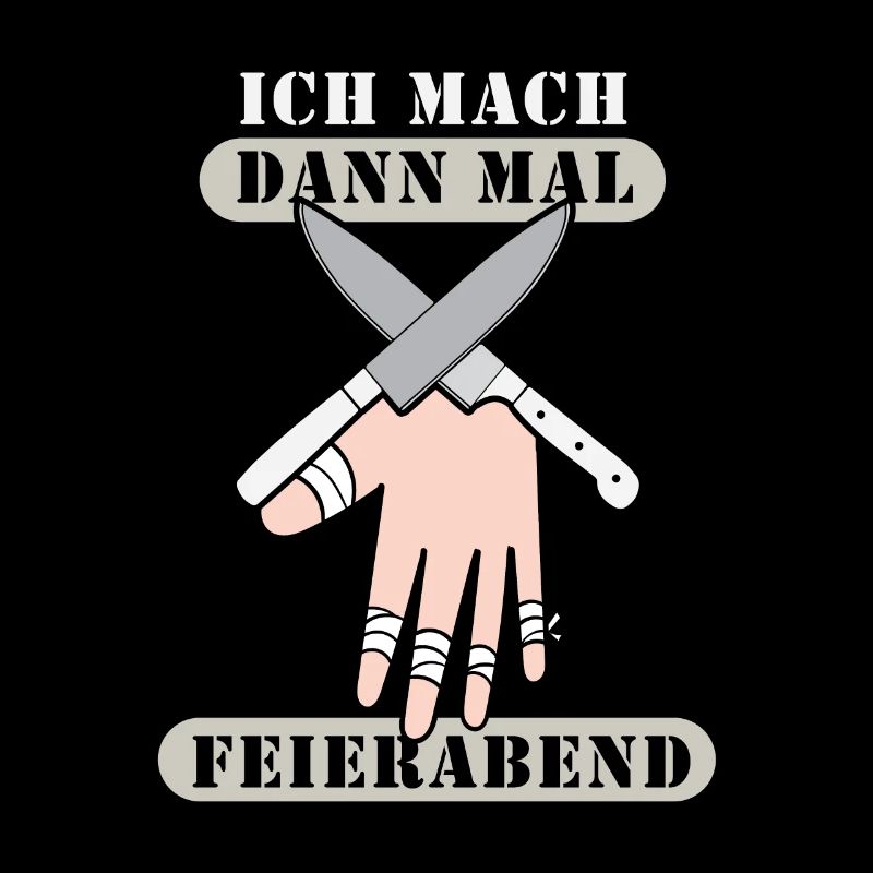 Ich mach dann mal feierabend Metzger Fleischer