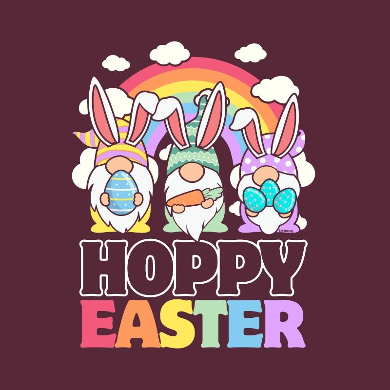 Hoppy Easter - Gnome Easter Eggs