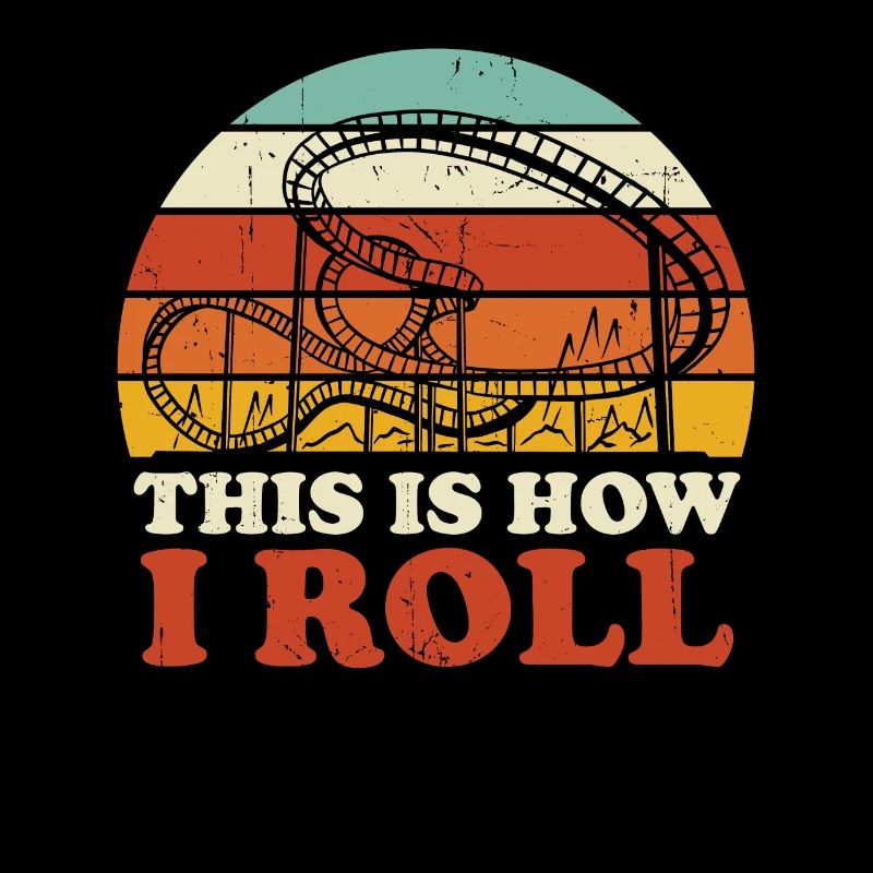 Voici comment je roule Rollercoaster Roller Roller du parc à thème