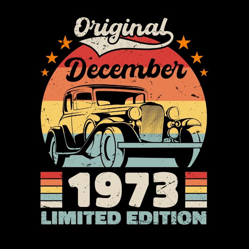 Décembre 1973 Cadeau d’anniversaire Décembre 1973