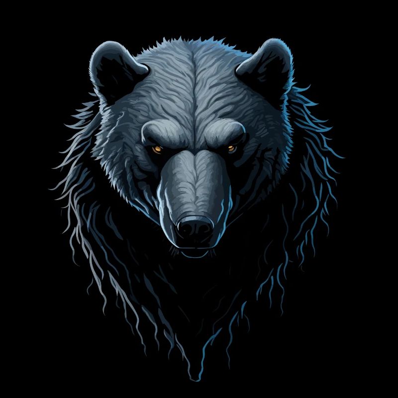 WIKINGER BERSERKER BÄR I VIKINGS