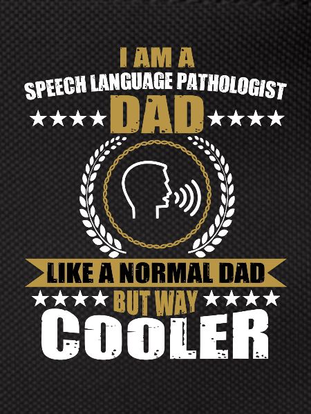 Speech therapist dad