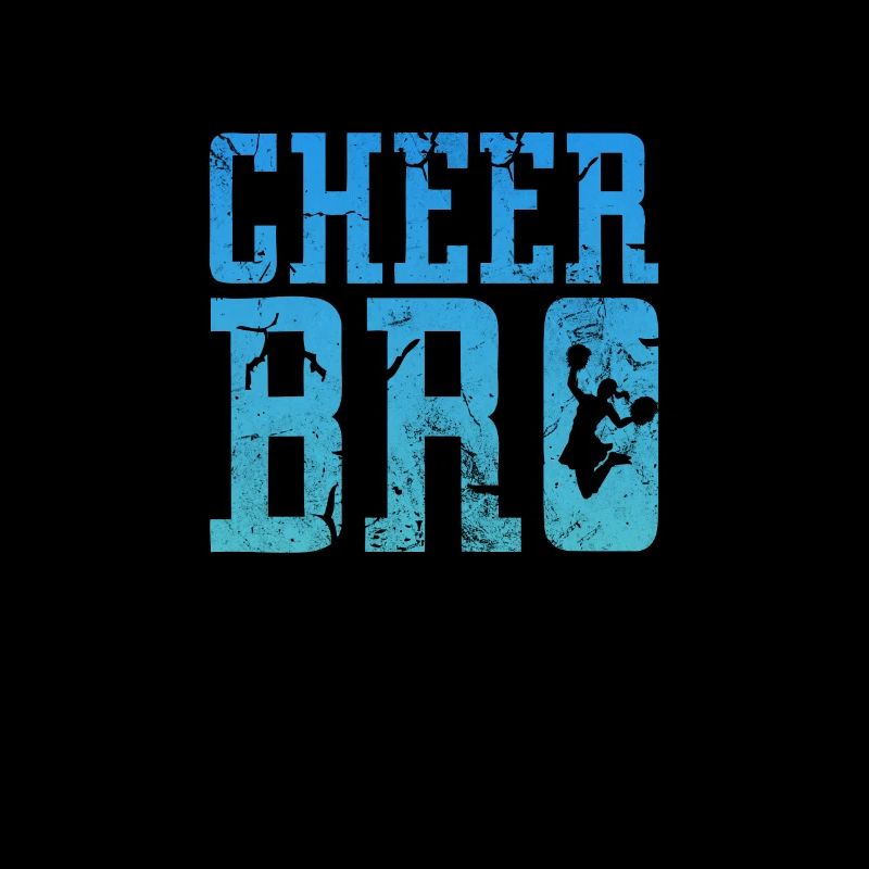 Cheerleader Bruder Cheerleading Schwester Geschenk