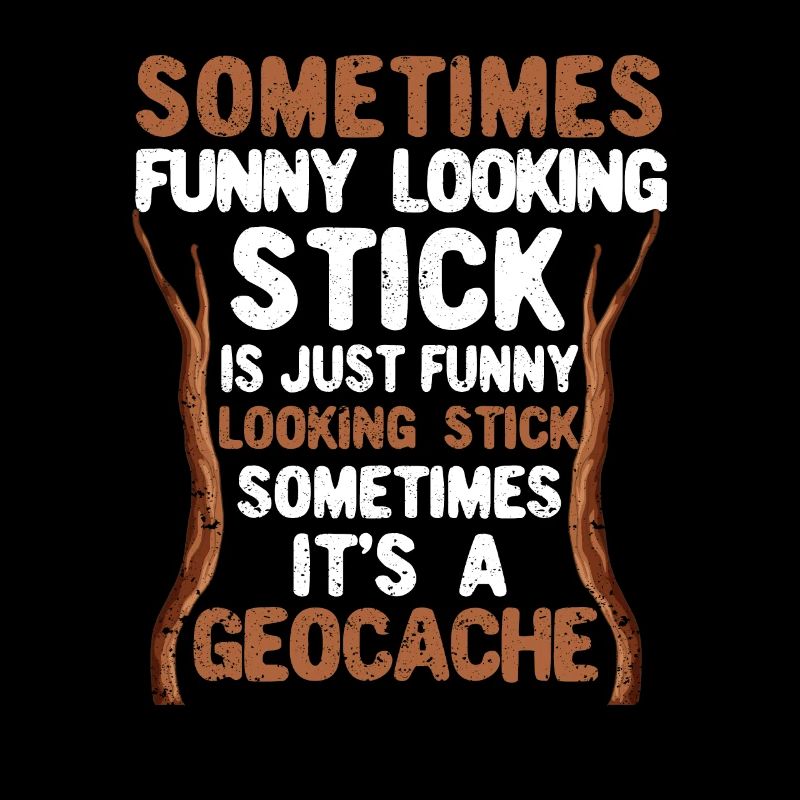 Sometimes funny-looking stock geocache Funny