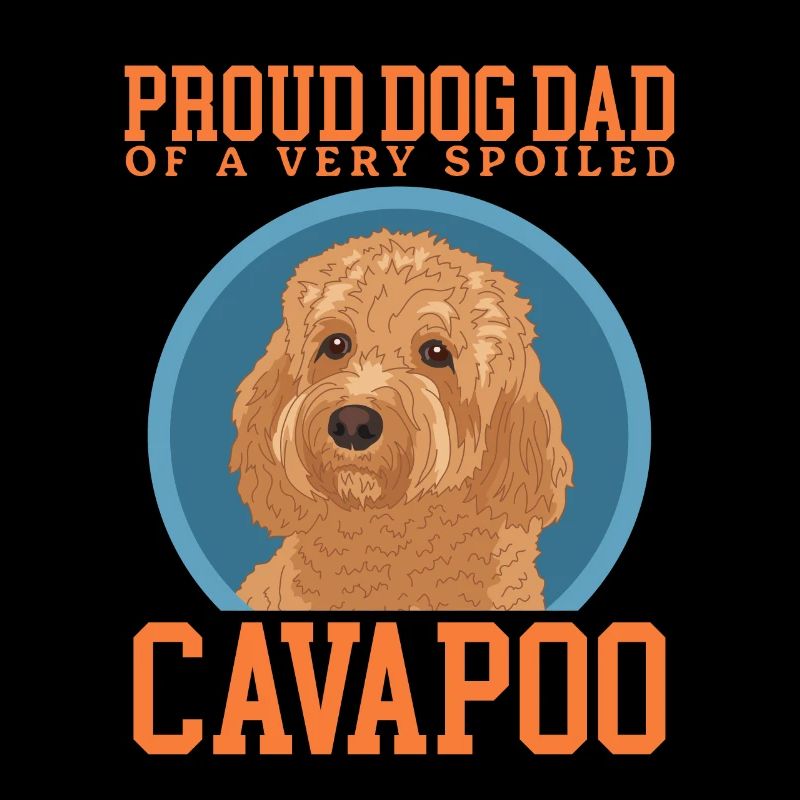 Cavapoo Dad Dogs Cavoodle Dog Owner Cadeau