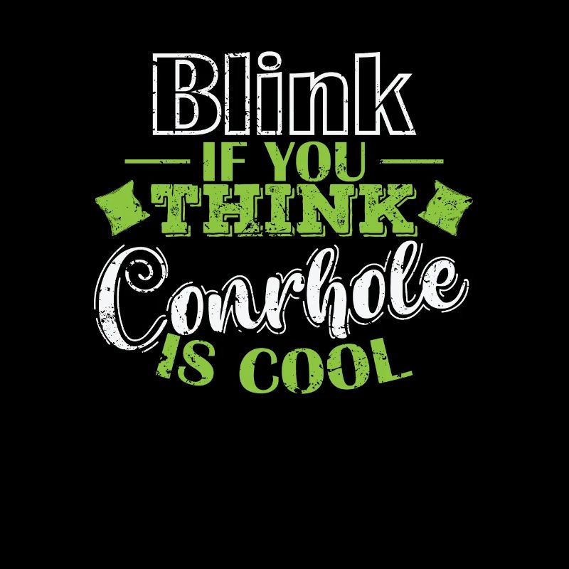 Blink if you think cornhole is cool game