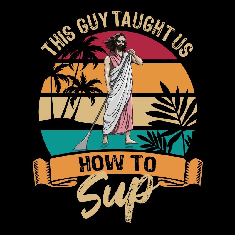 Ce gars nous a appris à SUP - Jésus - Paddle