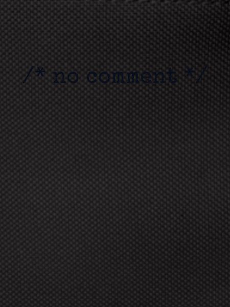 No Comment Developer Softwareentwickler Coder