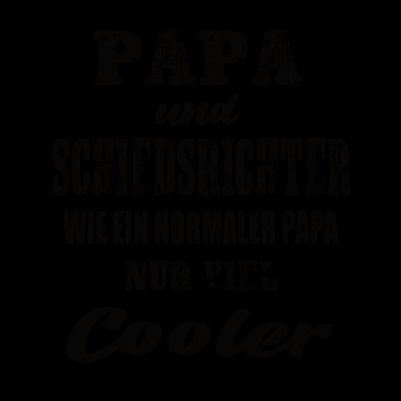 Papa und Schiedsrichter