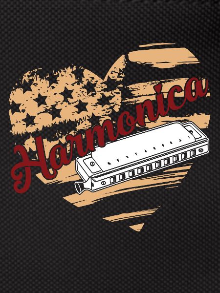Harmonica Harmonica Flag