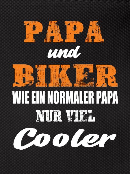 Papa und Biker
